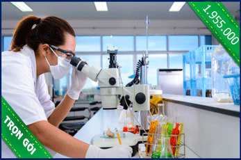 MS 015 Gói khám bệnh  ngứa và nhiễm giun đũa chó