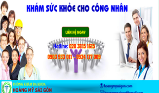 Khám sức khỏe cho công nhân
