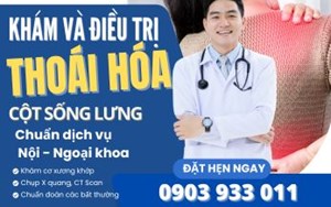CÁC TRIỆU CHỨNG THOÁI HOÁ CỘT SỐNG THẮT LƯNG, NGUYÊN NHÂN VÀ PHƯƠNG PHÁP ĐIỀU TRỊ